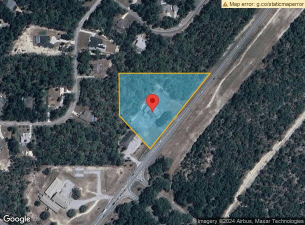  5054 N Lecanto Hwy, Beverly Hills, FL Parcel Map