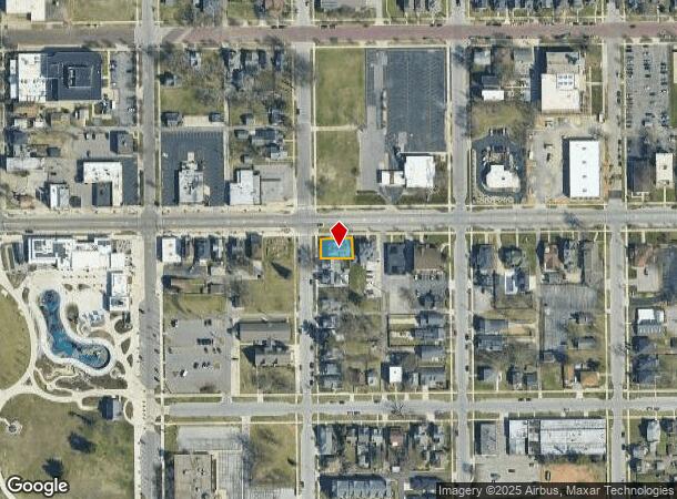  800 E Jefferson Blvd, South Bend, IN Parcel Map