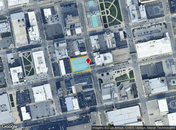 818 S Calhoun St, Fort Wayne, IN Parcel Map