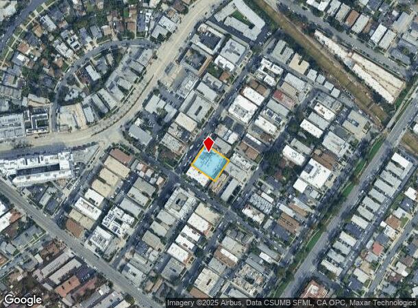  11830 Courtleigh Dr, Los Angeles, CA Parcel Map