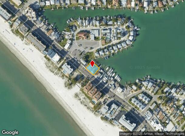  13655 Gulf Blvd, Madeira Beach, FL Parcel Map