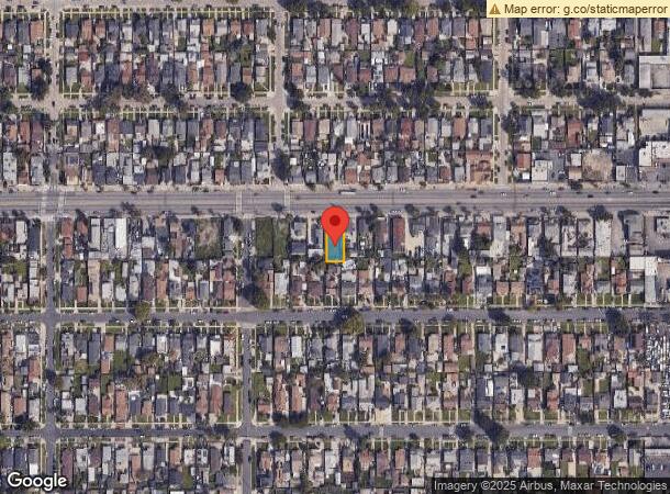  1144 W Florence Ave, Los Angeles, CA Parcel Map