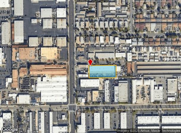 791 Newton Way, Costa Mesa, CA Parcel Map