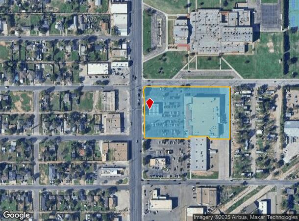112 N University Ave, Lubbock, TX Parcel Map