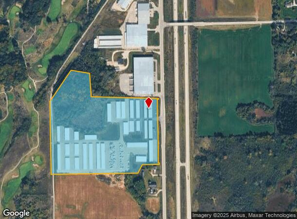2021 County Rd W, Grafton, WI Parcel Map