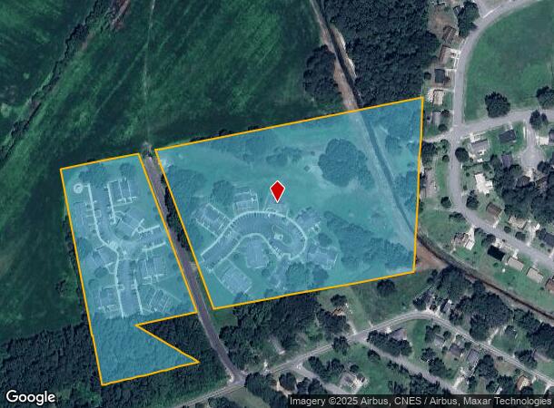 406 Sinclair St, Lumberton, NC Parcel Map