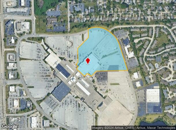  45 Orland Square Dr, Orland Park, IL Parcel Map