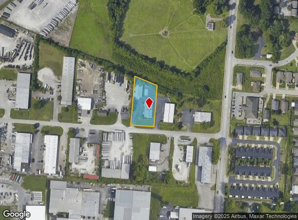  1517 Fabricon Blvd, Jeffersonville, IN Parcel Map