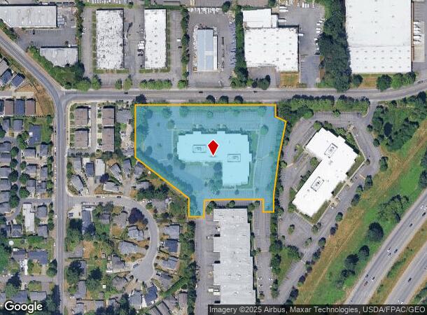 808 134Th St Sw, Everett, WA Parcel Map