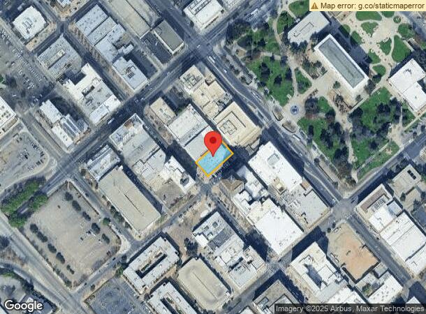  1108 Fulton St, Fresno, CA Parcel Map