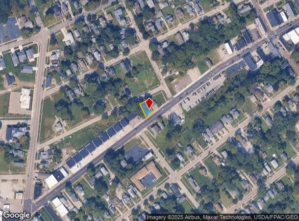 1317 Bridge St, Ashtabula, OH Parcel Map