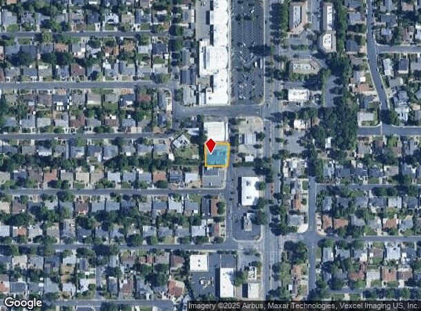 1710 Linda Dr, Pleasant Hill, CA Parcel Map