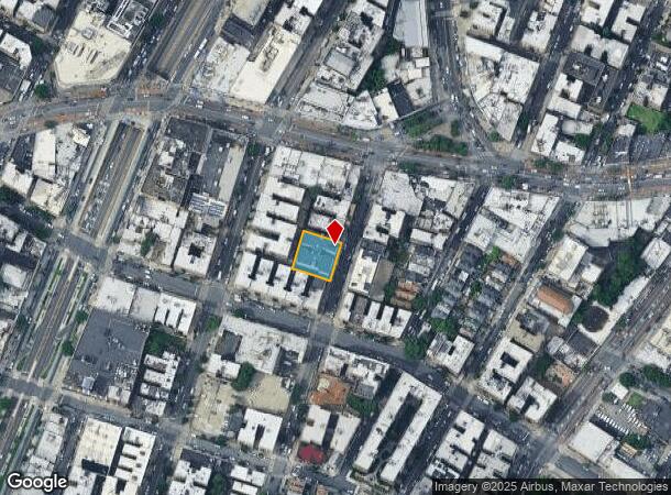  2475 Tiebout Ave, Bronx, NY Parcel Map