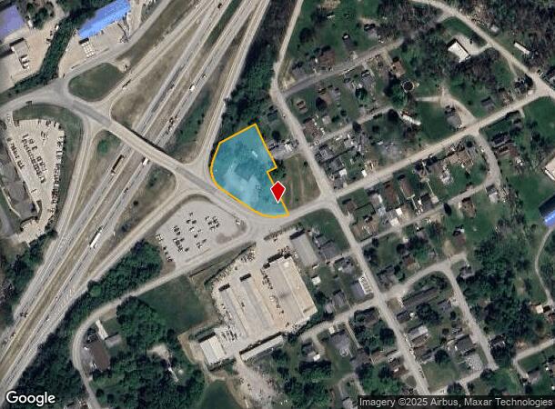  817 Wilmington St, Washington, PA Parcel Map