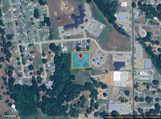 Lauren Ln, Hooks, TX Parcel Map