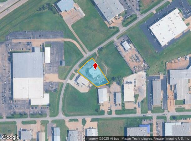 3815 S Midco St, Wichita, KS Parcel Map