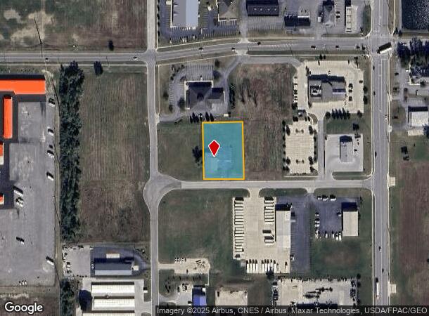  1718 N Romick Pky, Findlay, OH Parcel Map