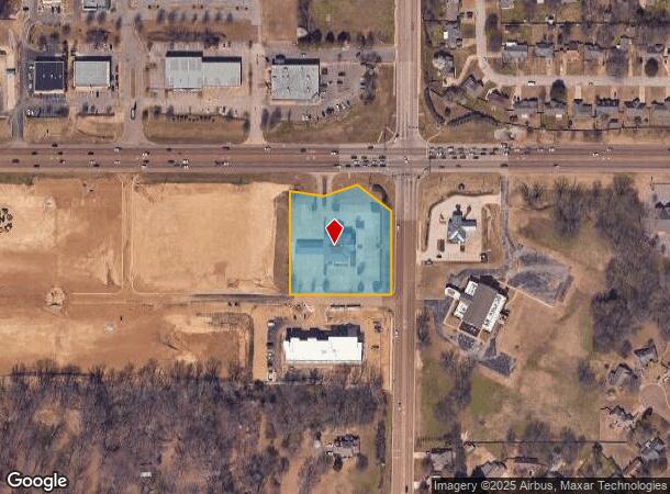 6955 Goodman Rd, Olive Branch, MS Parcel Map