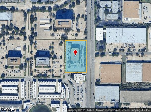  13465 Midway Rd, Dallas, TX Parcel Map