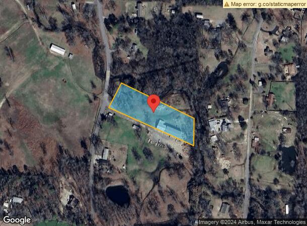  3707 Jack Mann Rd, Little Rock, AR Parcel Map