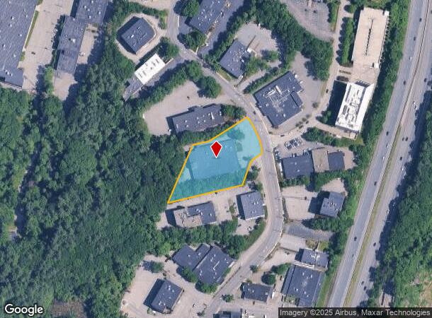 280 Bear Hill Rd, Waltham, MA Parcel Map