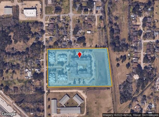  301 Newman Rd, La Marque, TX Parcel Map