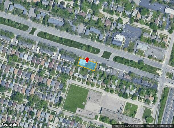 20480 Vernier Rd, Harper Woods, MI Parcel Map