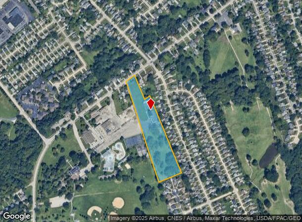 28930 Ridge Rd, Wickliffe, OH Parcel Map