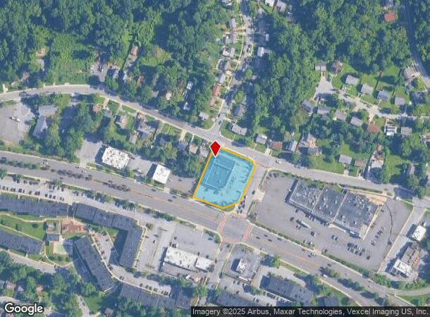 6498 Landover Rd, Cheverly, MD Parcel Map