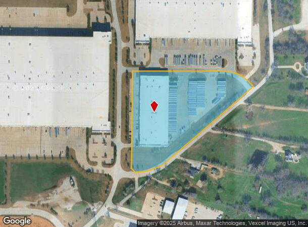  4251 Dale Earnhardt Way, Roanoke, TX Parcel Map