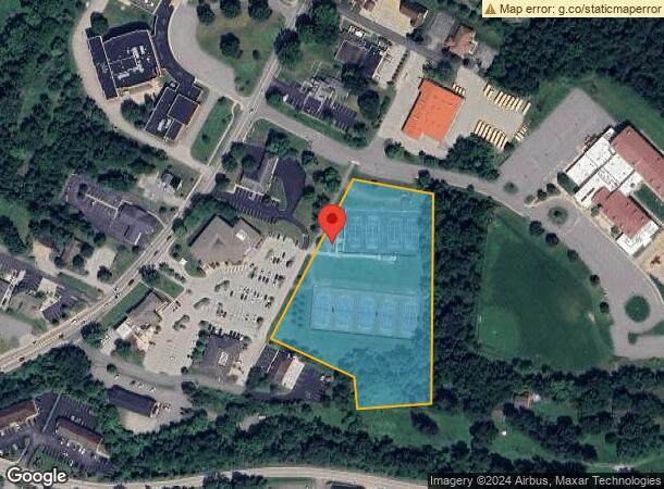  614 E Mcmurray Rd, Canonsburg, PA Parcel Map