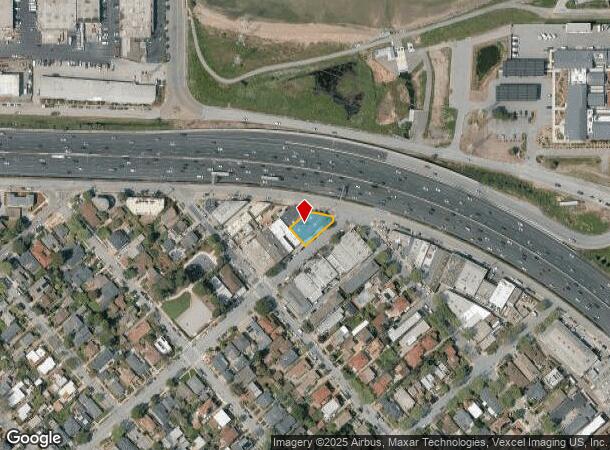 1025 Howard Ave, San Mateo, CA Parcel Map