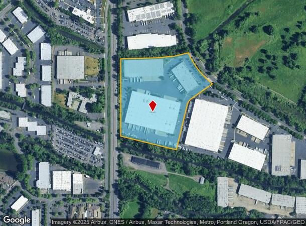 8530 Ne Alderwood Rd, Portland, OR Parcel Map