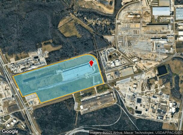 451 Thomas Rd, Baton Rouge, LA Parcel Map