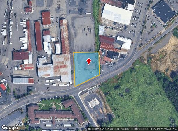  1611 N National Ave, Chehalis, WA Parcel Map