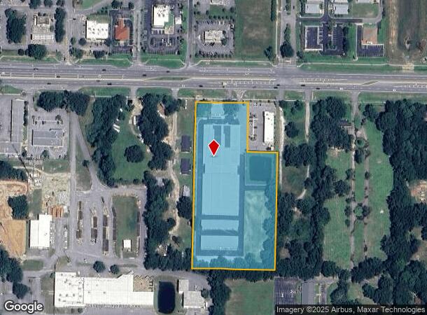  2041 W Nine Mile Rd, Pensacola, FL Parcel Map