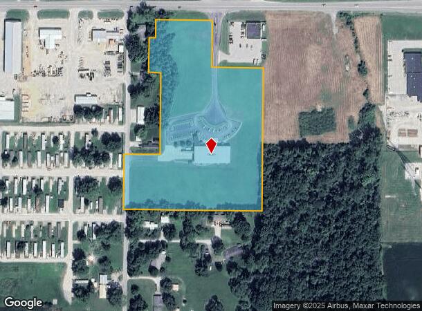  3215 W Broadway St, Princeton, IN Parcel Map