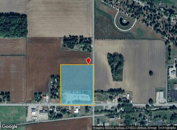 E Monroe N Wisner Rd, Breckenridge, MI Parcel Map