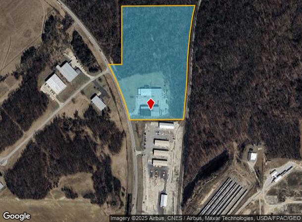  2480 N Main St, Mansfield, OH Parcel Map