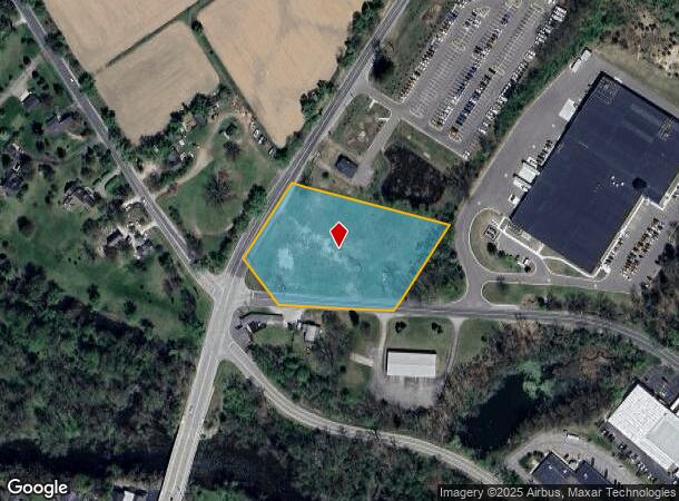  7495 Joy Rd, Dexter, MI Parcel Map