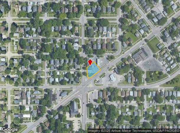 1636 W 4Th St, Waterloo, IA Parcel Map