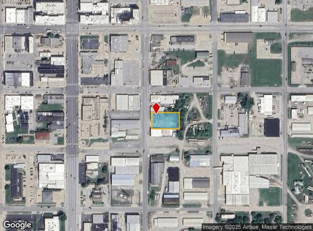  206 N Locust St, Pittsburg, KS Parcel Map