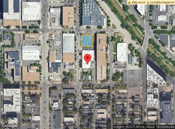  490 N Lincoln St, Denver, CO Parcel Map