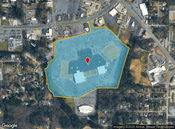 816 E Walnut Square Blvd, Dalton, GA Parcel Map