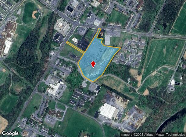  1029 S Main St, Woodstock, VA Parcel Map