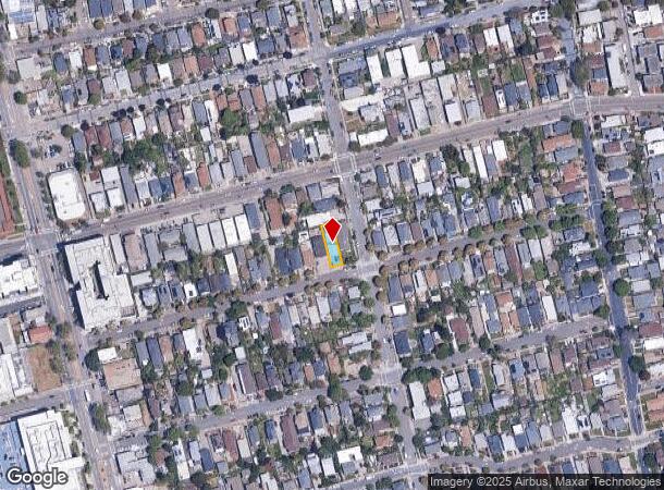 1259 Carrison St, Berkeley, CA Parcel Map