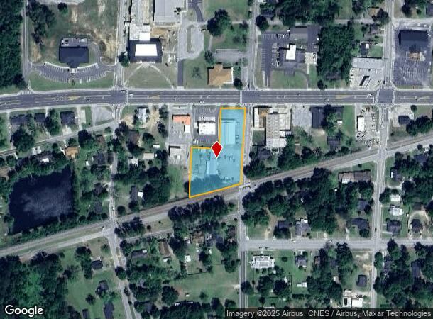  3 S Clark St, Claxton, GA Parcel Map
