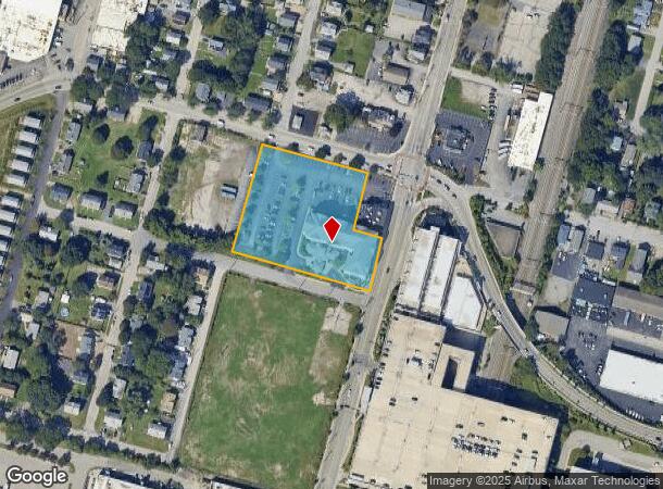 1 Thurber St, Warwick, RI Parcel Map