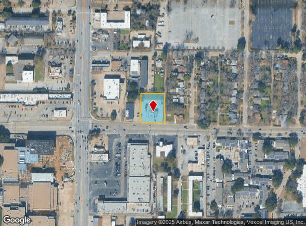 607 W Park Row Dr, Arlington, TX Parcel Map