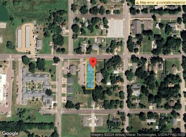  103 W Broad Ave, Flandreau, SD Parcel Map